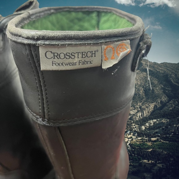 Well Worn Vintage Firefighter Boots Size 13W 13 Wide - Picture 11 of 14